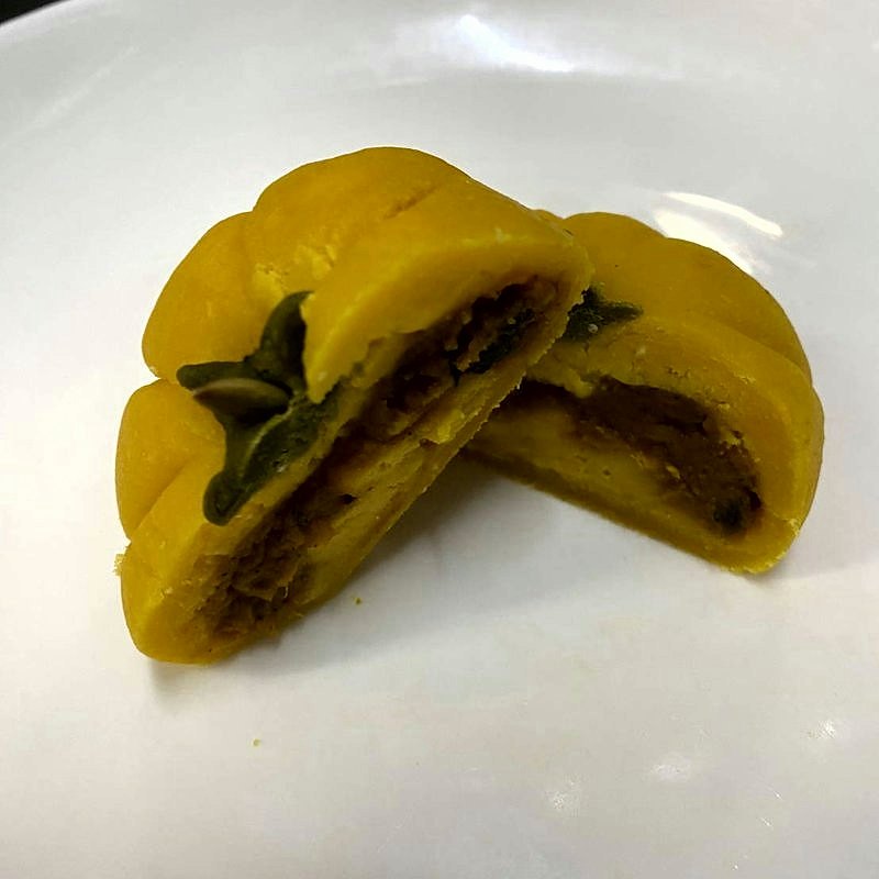 かぼちゃパン(実物)